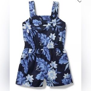 Janie and Jack Tropical Floral Romper